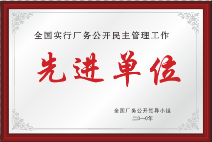 2010年全國產務公開先進單位